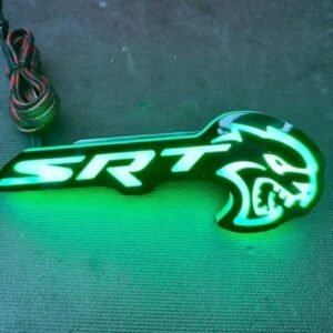 SRT hellcat grille led badge/emblem