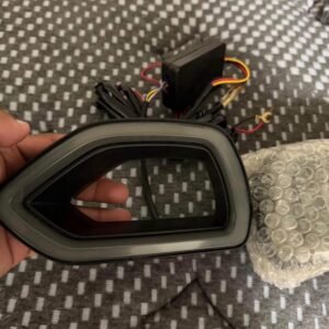 15–23 Dodge Charger SRT/Scat Pack Front Bumper Grille LED Snorkel Pieces
