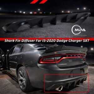 Shark fin diffuser for 15–23 Dodge Charger for sale
